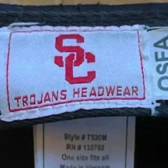 NEW USC Trojan Baseball Style Cap‎ Adjustable Strap Hat NWT - Picture 10 of 10